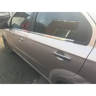 Lower window trim stainless steel (4 pcs) photo 3