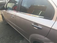 Chevrolet Aveo T250 2005-2011 Lower window trim stainless steel (4 pcs) Hatchback photo 3