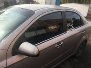 Chevrolet Aveo T250 2005-2011 Lower window trim stainless steel (4 pcs) Hatchback photo 4