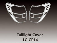 Chevrolet Captiva 2006-2019 Chrome Tail Light Covers (2 pcs, Plastic) photo 1