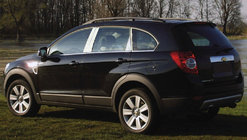 Opel Antara 2006-2017 Stainless Steel Pillar Covers photo 1