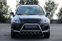 Chevrolet Captiva 2006-2019 Front Bar WT003-Plus (Stainless Steel) photo 2