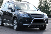Chevrolet Captiva 2006-2019 Front Bar WT003-Plus (Stainless Steel) photo 3