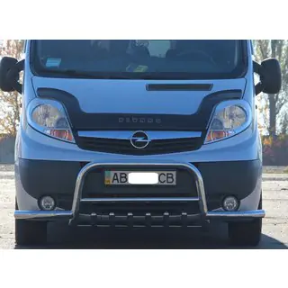 Bull Bar WT003-Plus (Stainless Steel) Opel Vivaro 2001–2015 photo 2