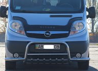 Opel Vivaro 2001–2015 Bull Bar WT003-Plus (Stainless Steel) photo 2