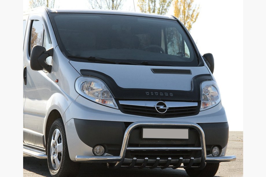 Opel Vivaro 2001–2015 Bull Bar WT003-Plus (Stainless Steel) Image