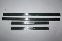 Chevrolet Lacetti 2003-2024 Door Sill Protectors Narrow (4 pcs, Stainless Steel) photo 1