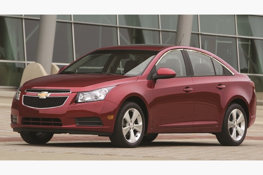 Chevrolet Cruze 2009–2015 Upper Window Trim V1 (for Sedan version, stainless steel) Photo 1