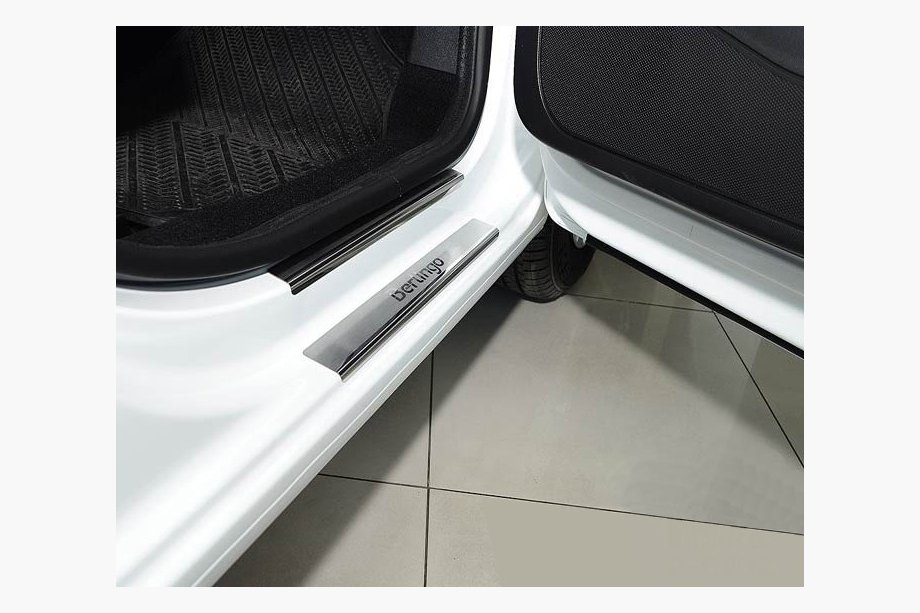 Citroen Berlingo 2008-2018 Door Sill Protectors Natanko (Stainless Steel) Image