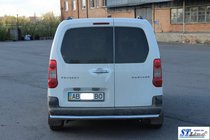 Peugeot Partner Tepee 2008-2018 Rear Guard AK002 (Stainless Steel) 60 mm photo 2