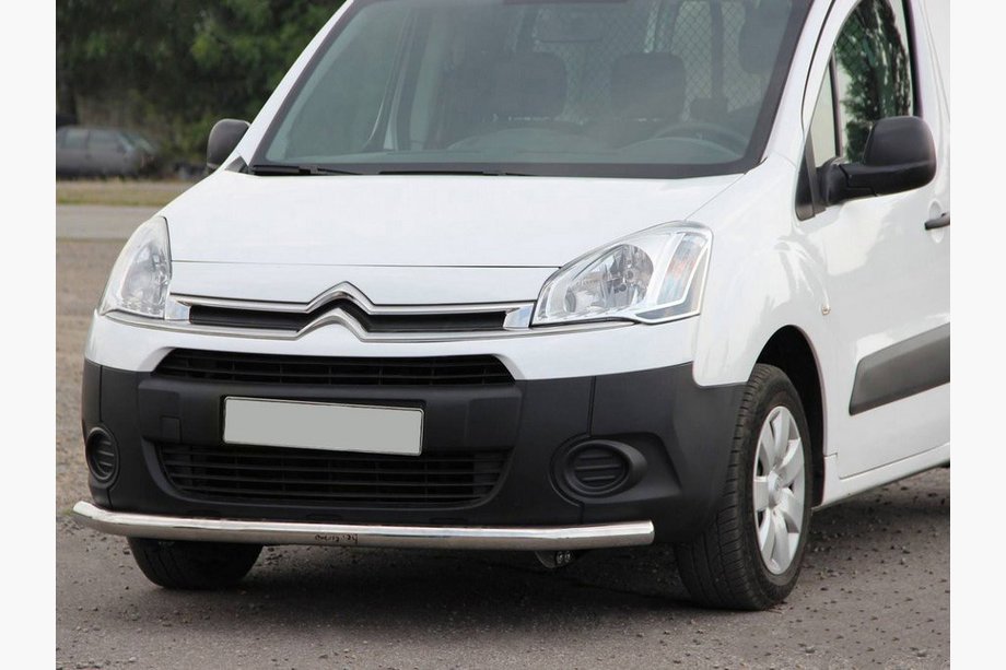 Peugeot Partner Tepee 2008-2018 Front Bar ST008 (Stainless Steel) 51 mm Image