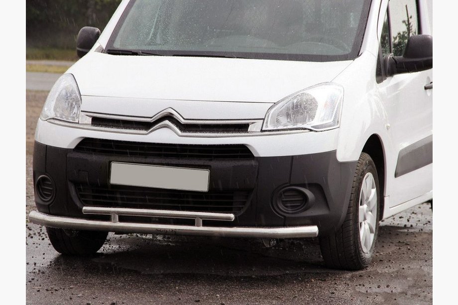 Citroen Berlingo 2008-2018 Front Bar ST016 (Stainless Steel) 51/42 mm Image