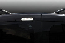 Citroen Nemo 2007-2017 Chrome third brake light cover (stainless steel) photo 1