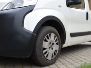 Citroen Nemo 2007-2017 Fender flares (4 pcs, black) 1-Door, ABS Plastic photo 12