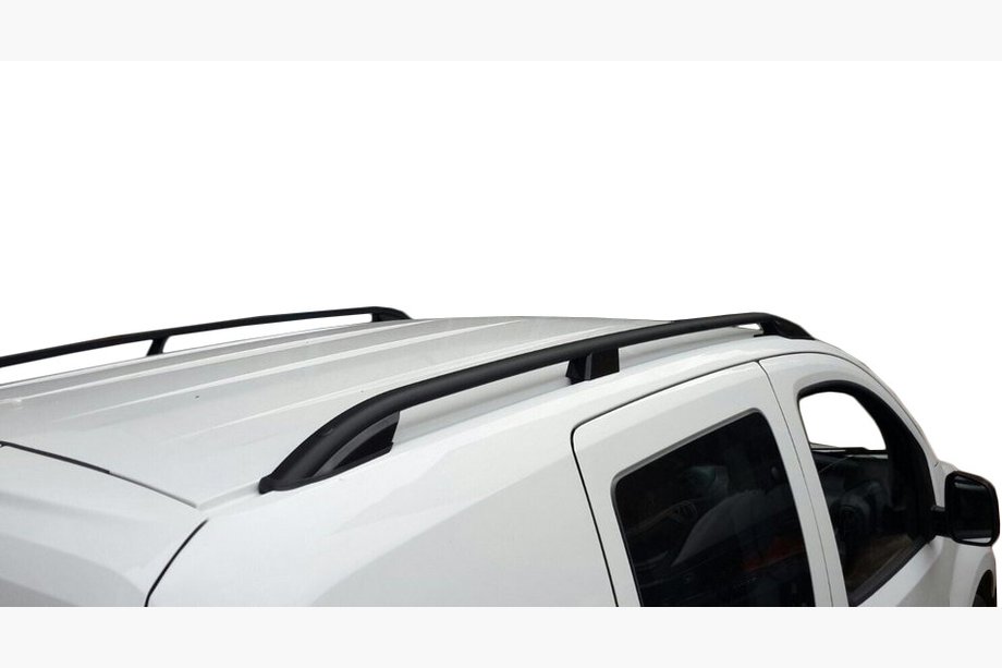 Fiat Doblo II 2010-2022 Skyport Roof Rails (black) Standard Base Photo 3