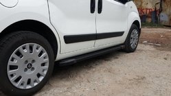 Fiat Fiorino/Qubo 2008-2024 Side Steps Rainbow Black (2 pcs, Aluminum Profile) photo 6