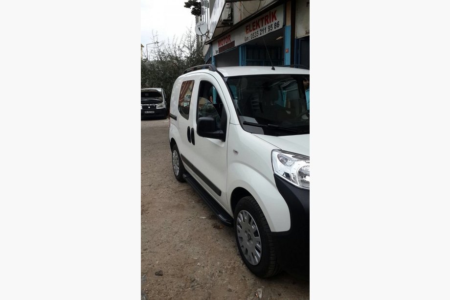 Fiat Fiorino/Qubo 2008-2024 Side Steps Rainbow Black (2 pcs, Aluminum Profile) Photo 8