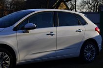 Citroen C-4 2010-2018 Chrome Door Handle Covers (4 pcs, Stainless Steel) photo 7