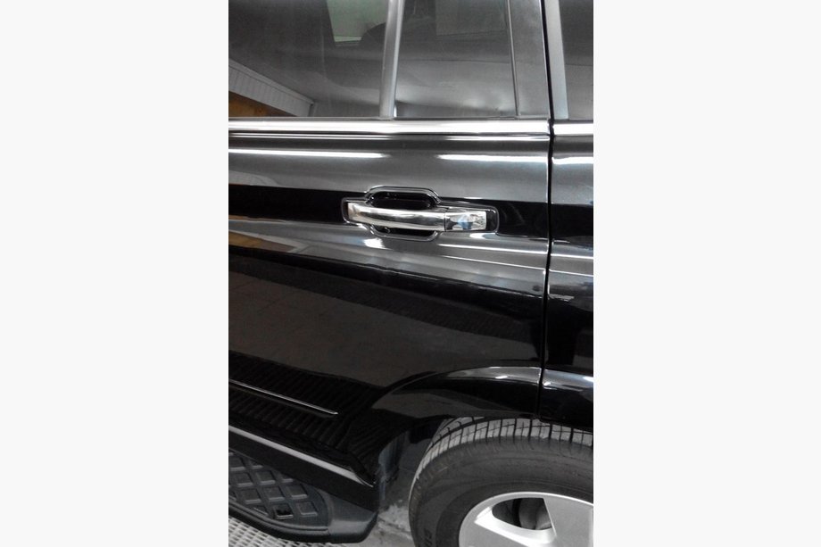 SsangYong Action 2005-2018 Chrome Door Handle Covers (4 pcs) OmsaLine - Italian Stainless Steel Image
