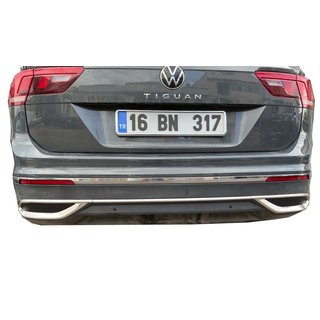 Exhaust Tip Covers Imitation 2020+ (3 pcs, stainless steel) photo 2