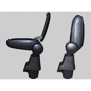 Armrest (into cup holder)