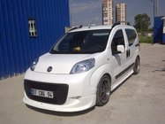 Fiat Fiorino/Qubo 2008-2024 Front bumper lip V2 (primed for painting) photo 2