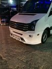 Volkswagen Crafter 2006-2016 Front bumper lip 2012↗ (Sport-3, paintable) photo 10