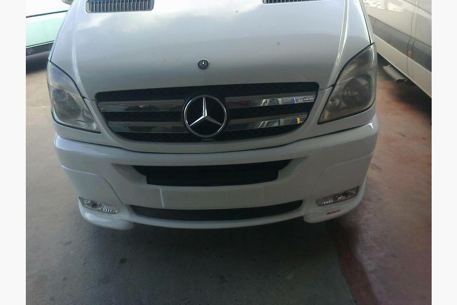 Mercedes Sprinter W906 2006–2018 Front bumper lip ERA (2006-2013) Photo 7