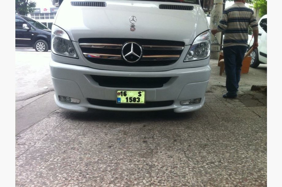 Mercedes Sprinter W906 2006–2018 Front bumper lip ERA (2006-2013) Photo 4