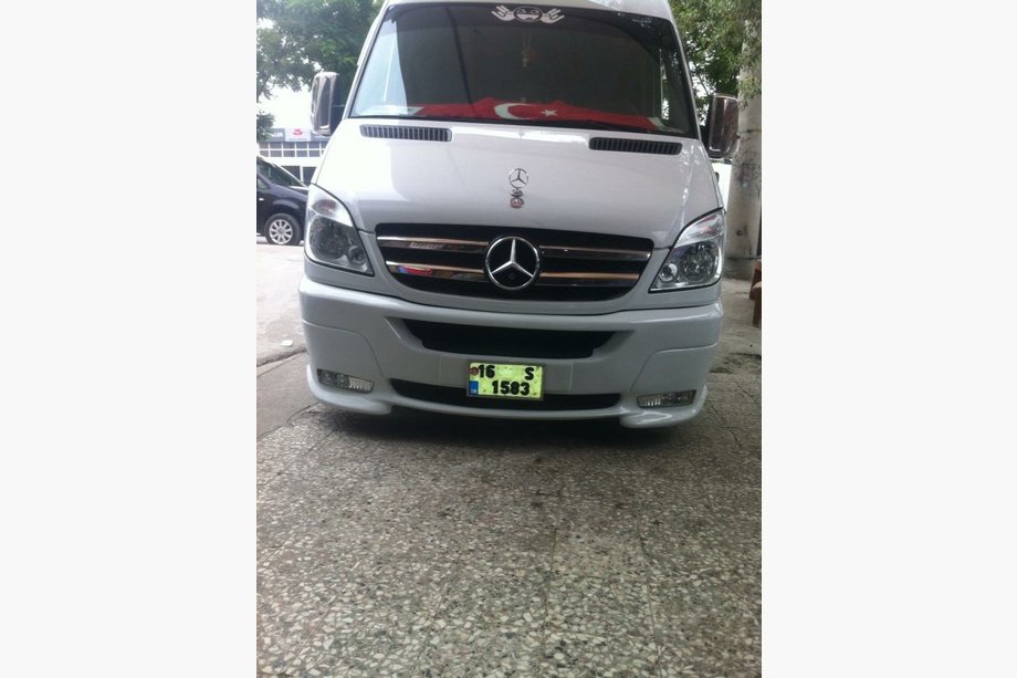 Mercedes Sprinter W906 2006–2018 Front bumper lip ERA (2006-2013) Photo 8