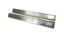 Citroen Nemo 2007-2017 Door Sill Protectors Natanko (Stainless Steel) Premium - 3M Tape, 0.8 mm photo 1