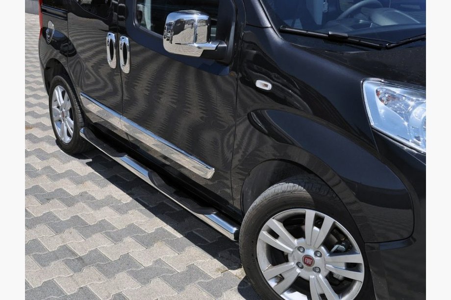 Citroen Nemo 2007-2017 Side Pipes (2 pcs, Stainless Steel) Image