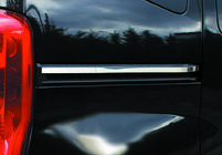 Citroen Nemo 2007-2017 Stainless Steel Door Sill Mouldings (2 pcs) Carmos - Turkish Stainless Steel photo 1