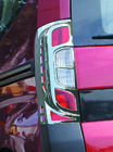 Citroen Nemo 2007-2017 Chrome Tail Light Covers with Curve (2 pcs, plastic) photo 7