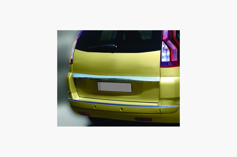 Citroen C-4 Picasso 2006-2013 Chrome trim above license plate (stainless steel) Image