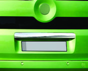 Peugeot Bipper 2008-2017 Chrome trim above license plate (stainless steel) Carmos - Turkish Stainless Steel photo 2