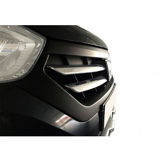 Chrome Grille Covers (2015↗, 4 pcs, stainless steel) Dacia Lodgy 2012-2022 photo 1
