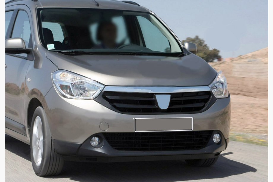 Dacia Dokker 2013-2022 Grille trim strip above grille (stainless steel) Image
