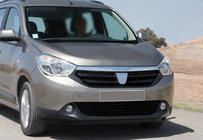 Dacia Dokker 2013-2022 Grille trim strip above grille (stainless steel) photo 1