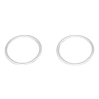 Trim for position lights (2 pcs, stainless steel) photo 2