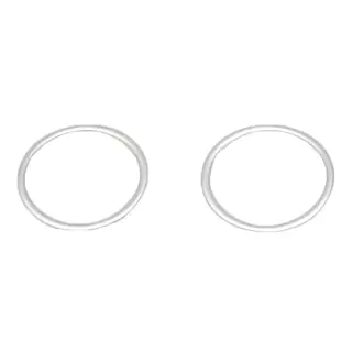 Trim for position lights (2 pcs, stainless steel) photo 2