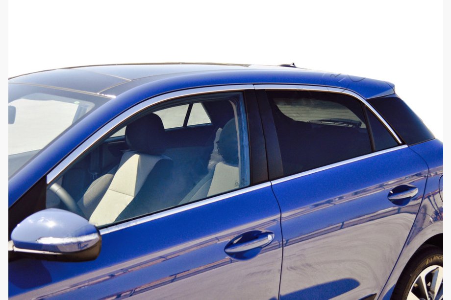 Hyundai I-20 2014-2020 Full Window Trim Set (10 pcs, Stainless Steel) Image