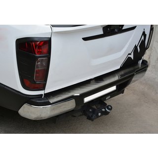 Rear bumper protector stainless steel Nissan Navara/NP300 2016- photo 1