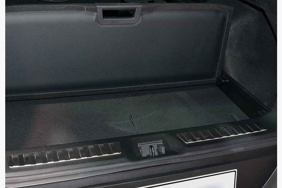 Renault Kadjar 2015-2022 Rear bumper sill cover OmsaLine stainless steel Matte Image