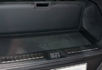 Renault Kadjar 2015-2022 Rear bumper sill cover OmsaLine stainless steel Matte photo 1