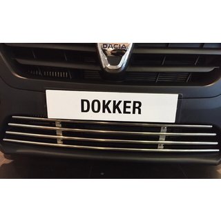 Front Bumper Grille Stainless Steel Dacia Dokker 2013-2022 photo 2