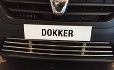 Renault Dokker 2013-2022 Front Bumper Grille Stainless Steel photo 5