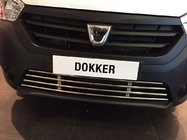 Renault Dokker 2013-2022 Front Bumper Grille Stainless Steel photo 6