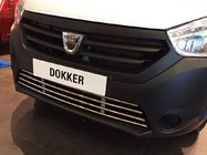 Renault Dokker 2013-2022 Front Bumper Grille Stainless Steel photo 7