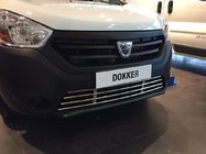 Renault Dokker 2013-2022 Front Bumper Grille Stainless Steel photo 8